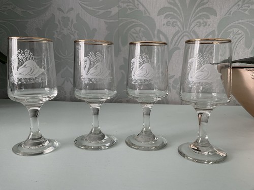 Vintage swan 1950 - swan, sherry