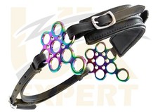 Bitless Bridle Rainbow Flower