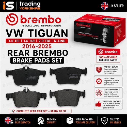 Brembo rear brake pads set - brembo,