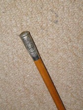 Elizabethan Military 'The Royal Engineers' Swagger Stick With Silver Top