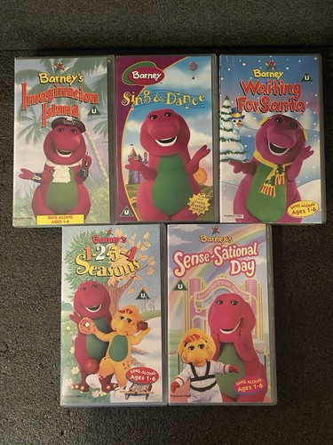 Barney the dinosaur vhs video - barney,