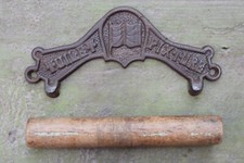 Reclaimed Victorian / Edwardian Toilet Roll Holder / Old Vintage Bathroom