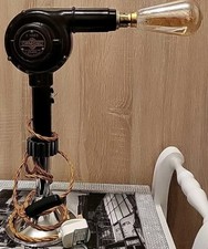 Unique Bespoke Gift Handmade Table Lamp 1950s ORMOND E1022 HAIRDRYER Bakelite 