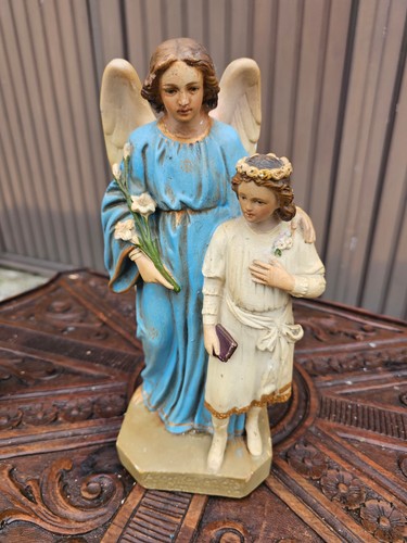 Vintage chalkware statue - vintage,