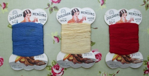Vintage 1930 darning - 1930's,