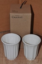 Hotel Chocolat Pod Cup Set of 2 Ribbed Cups