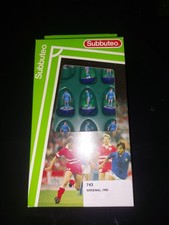 Subbuteo 743 Arsenal 2nd LW Lightweight Team Version (d) **MINT** Un-Opened