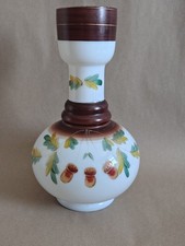 vintage white milk glass vase
