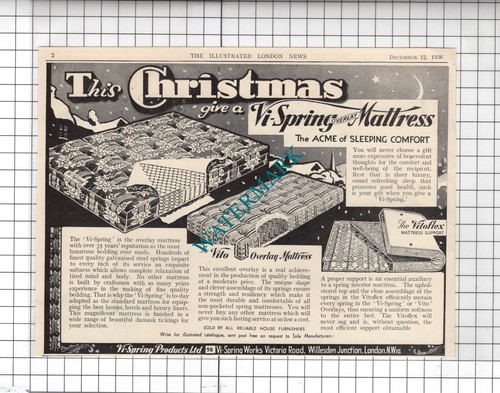 Spring products ltd advert - products,