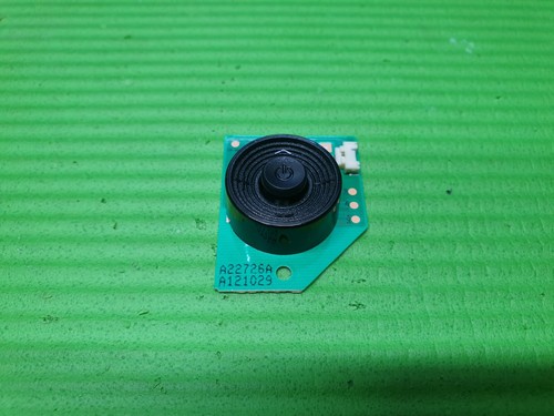 Power switch control button - control, fr