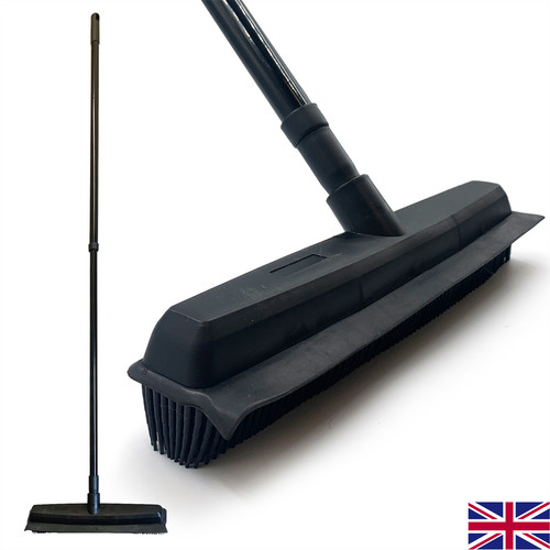 Rubber broom indoor - broom,