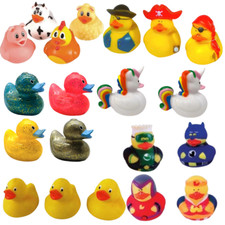4 x Assorted Rubber Ducks