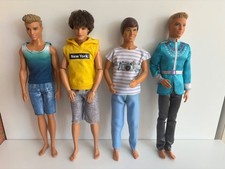 Barbie Mattel Ken Dolls Bundle