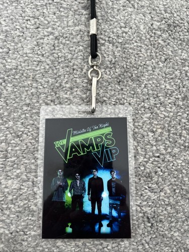 The vamps vip lanyard middle - vamps,