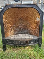 Antique Belling Copper and Cast Iron Electric Radiant Heater