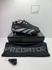 Adidas Predator Elite SG Football Boots - Black / Gold - Size UK 7.5 - IF6324 
