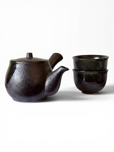 Japanese studio pottery - pottery, teapot