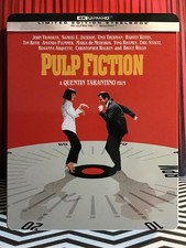 PULP FICTION (4K UHD STEELBOOK) LIMITED Ed. 2-Disc. QUENTIN TARANTINO