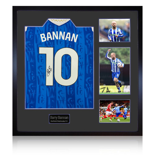 Barry bannan signed - signed, sheffield