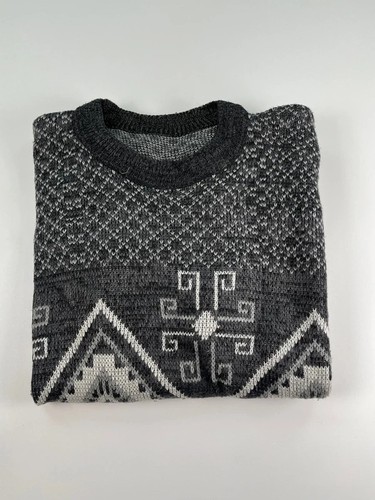Charcoal black white - charcoal, oversized