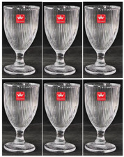 Pack of 6 Water Goblets Soft