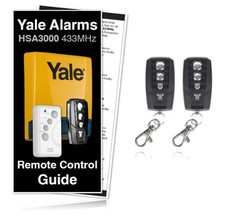 Yale alarm remote - yale,