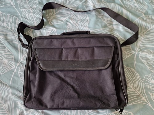 Black trust laptop shoulder - black,
