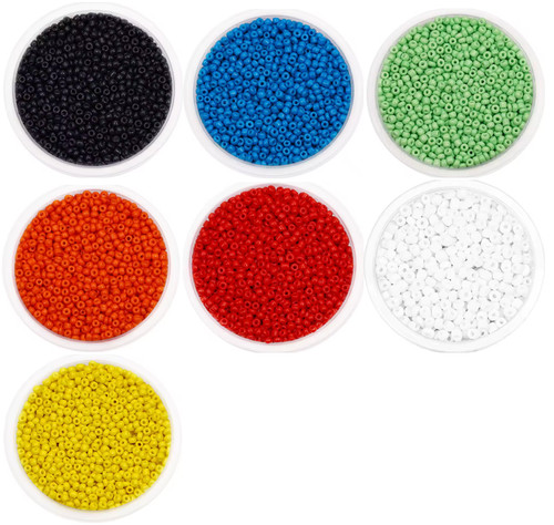 3mm round craft beads - 3mm,