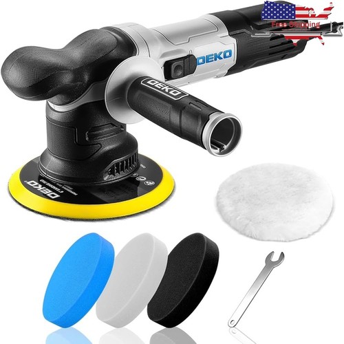 Dual action car polisher - dual, 6