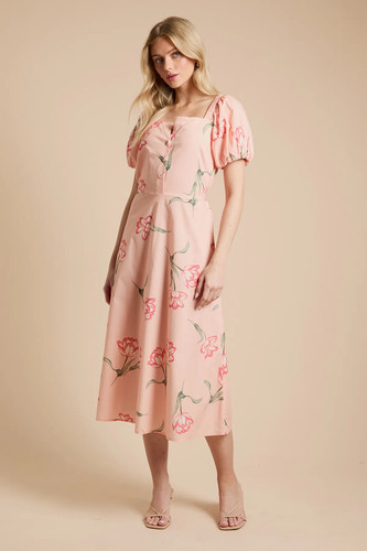 Dorothy perkins floral midi - dorothy,