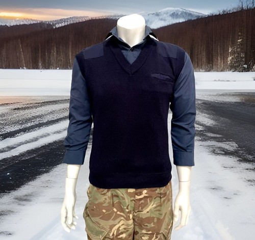 Dutch army sleeveless dark - army,