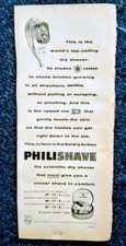 Original 1958 Advert Philips