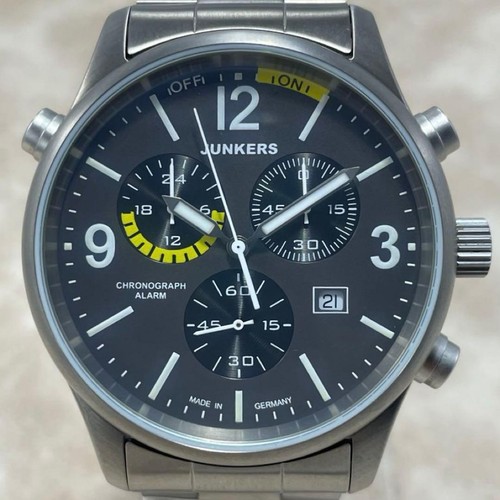Junkers alarm chronograph case - junkers,