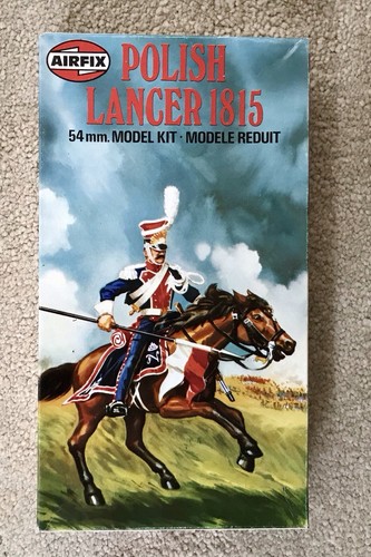 Airfix 54mm polish lancer 1815 - 54mm,