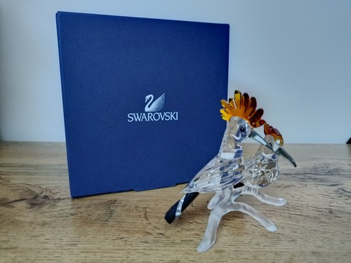 Swarovski crystal hoopoes - hoopoes,