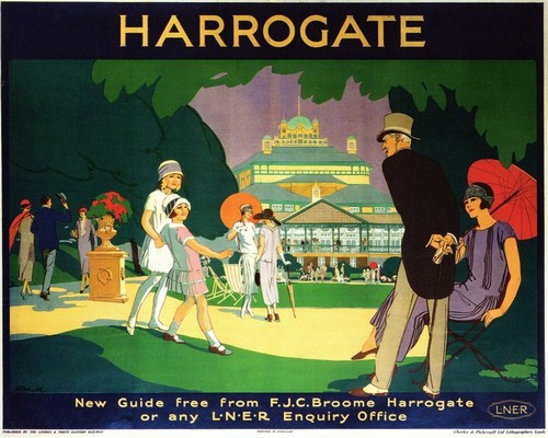Vintage lner harrogate - vintage,