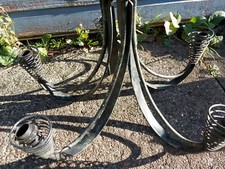 Vintage Large Black Wrought