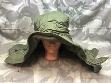 Original British Army OD Green Middle Parka Hood - Size Large - New Old Stock