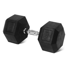 Rubber Encased Hex Dumbbell