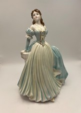 Vintage Royal Worcester Olivia Summer Romance Lady Figurine 1996 Height 23cm