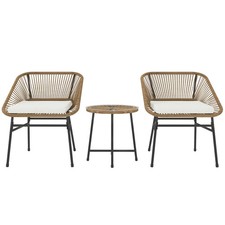 Outsunny Rattan Bistro Set