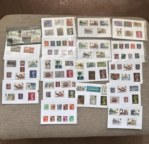 Large stamp collection over - large,