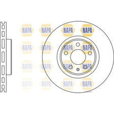 2x Brake Discs Vented For Audi