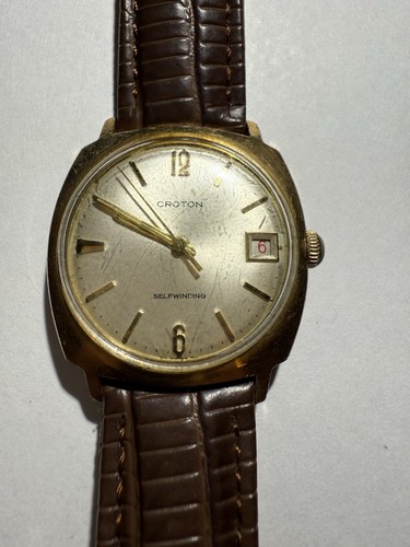 Vintage men croton - men’s, swiss