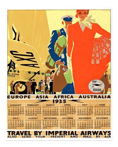 Vintage travel poster wall - travel,
