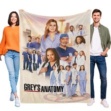 Grey's Anatomy Blanket Soft