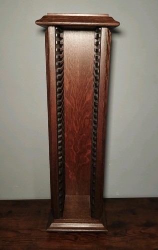 Vintage solid wood tower - ,