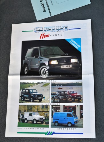 Suzuki cars range brochure - range,
