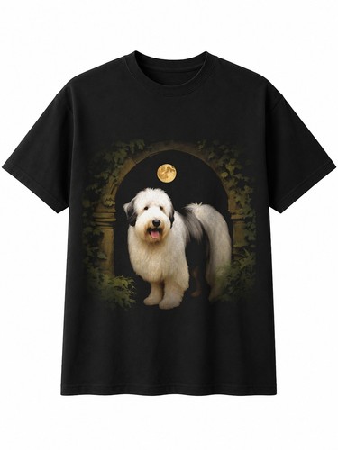 Old english sheepdog - old,