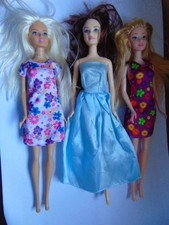 3 X BARBIE STYLE DOLLS